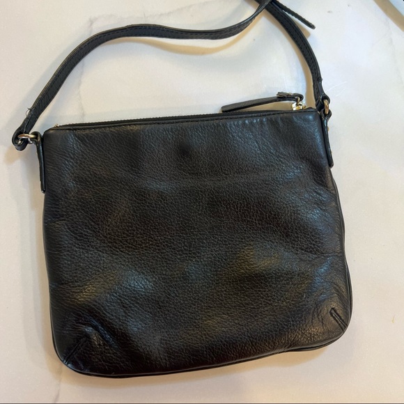 Kate spade black leather mini crossbody - Picture 3 of 9